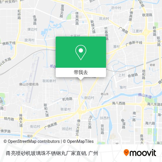 甬亮喷砂机玻璃珠不锈钢丸厂家直销地图