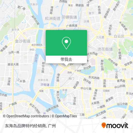 东海岛品牌特约经销商地图