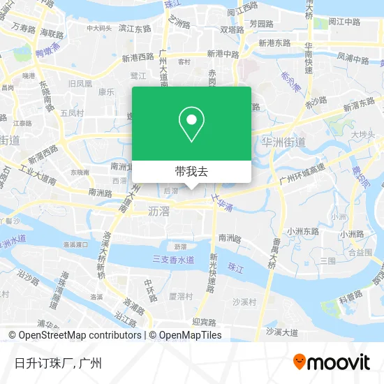 日升订珠厂地图