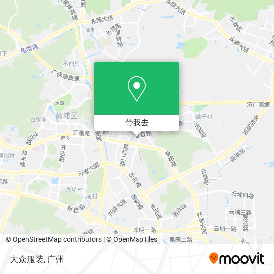 大众服装地图