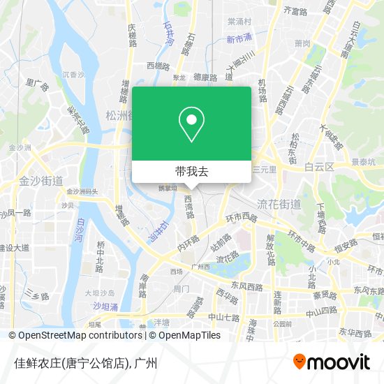 佳鲜农庄(唐宁公馆店)地图