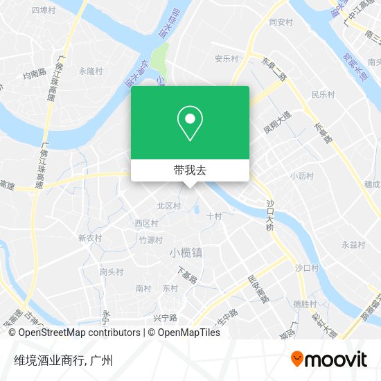 维境酒业商行地图