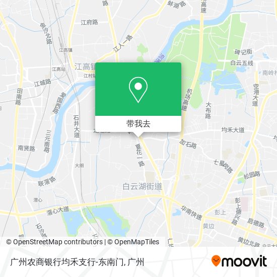 广州农商银行均禾支行-东南门地图