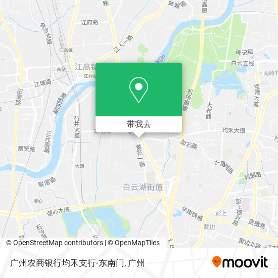 广州农商银行均禾支行-东南门地图