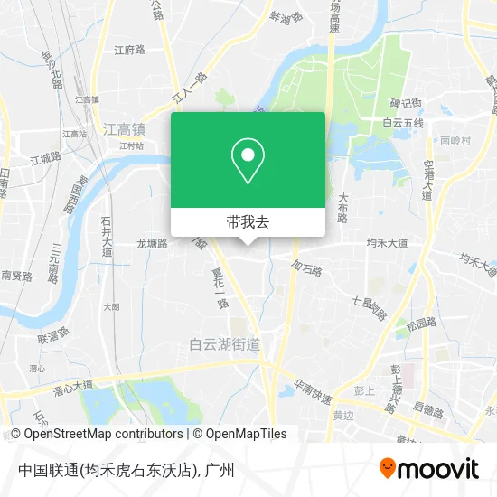 中国联通(均禾虎石东沃店)地图