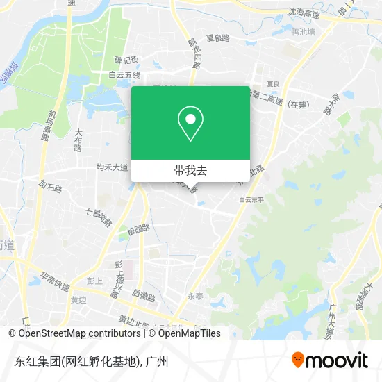 东红集团(网红孵化基地)地图