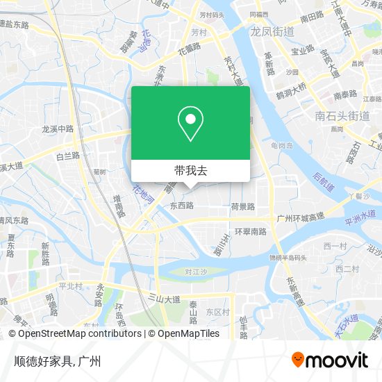 顺德好家具地图