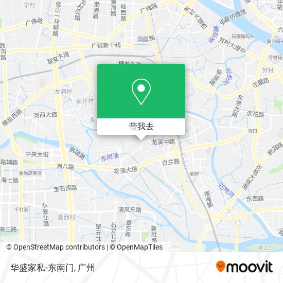 华盛家私-东南门地图