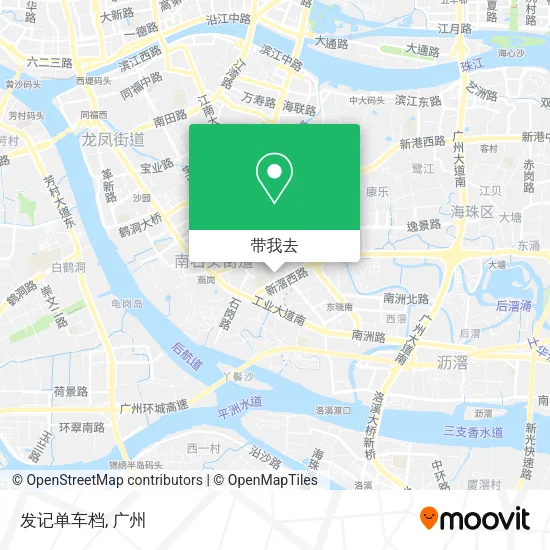 发记单车档地图