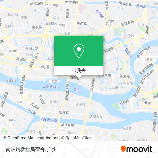 南洲路救捞局宿舍地图