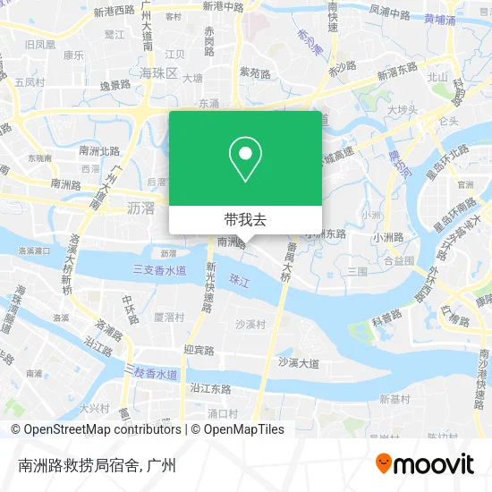 南洲路救捞局宿舍地图
