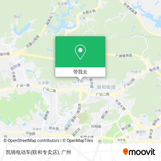 凯骑电动车(联和专卖店)地图