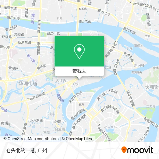 仑头北约一巷地图