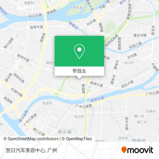 慧日汽车美容中心地图