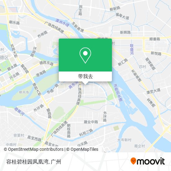 容桂碧桂园凤凰湾地图