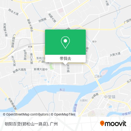 朝阳百货(碧松山一路店)地图