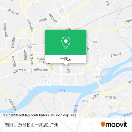 朝阳百货(碧松山一路店)地图