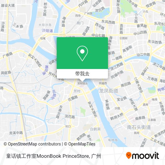 童话镇工作室MoonBook PrinceStore地图
