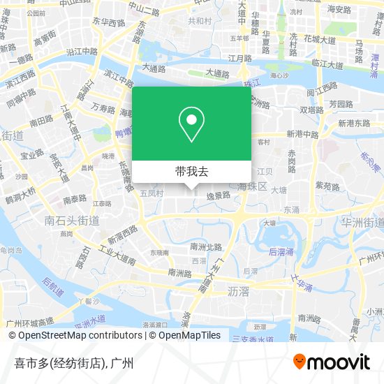 喜市多(经纺街店)地图