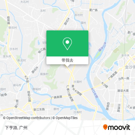 下亨路地图