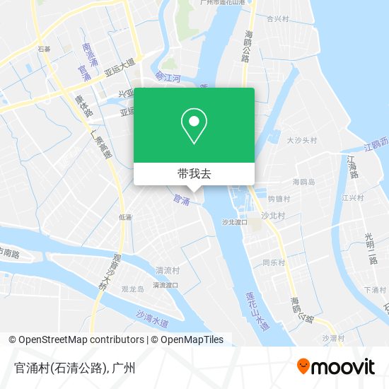官涌村(石清公路)地图