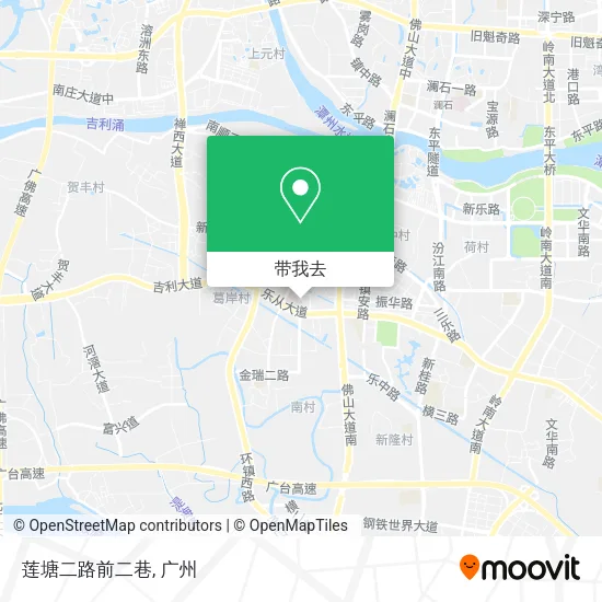 莲塘二路前二巷地图