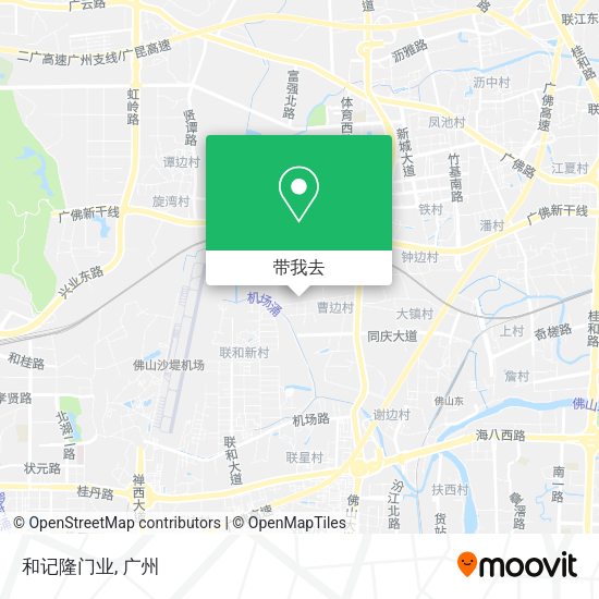 和记隆门业地图