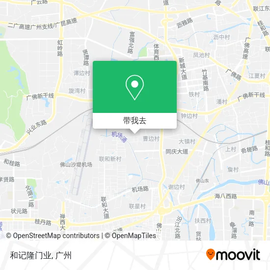 和记隆门业地图