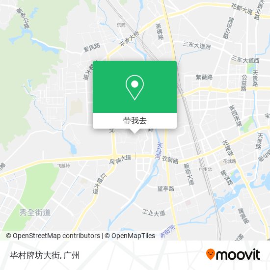 毕村牌坊大街地图