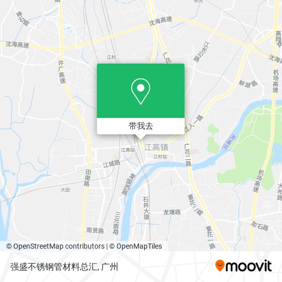 强盛不锈钢管材料总汇地图