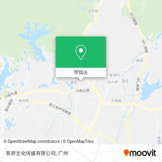 客府文化传媒有限公司地图