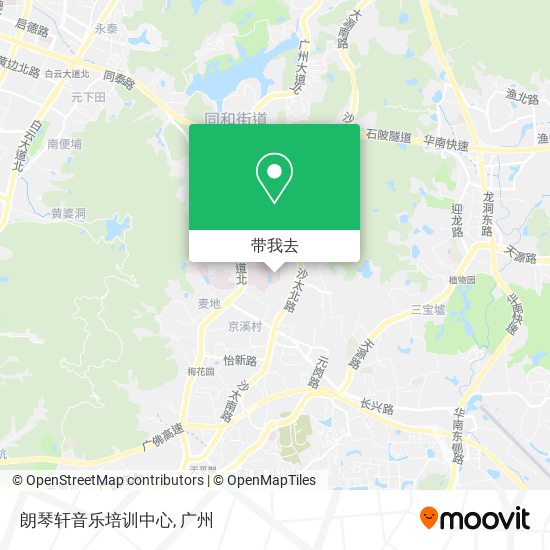 朗琴轩音乐培训中心地图