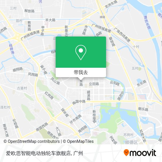 爱欧思智能电动独轮车旗舰店地图