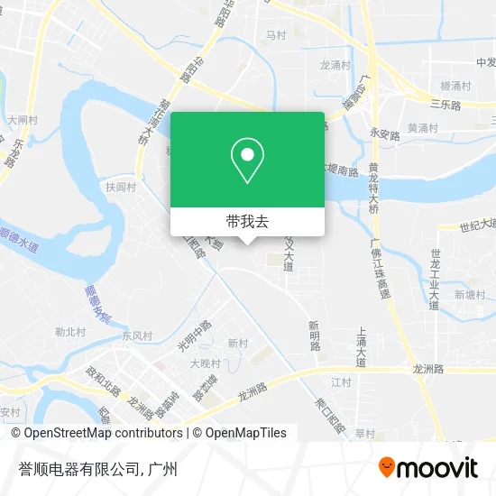 誉顺电器有限公司地图