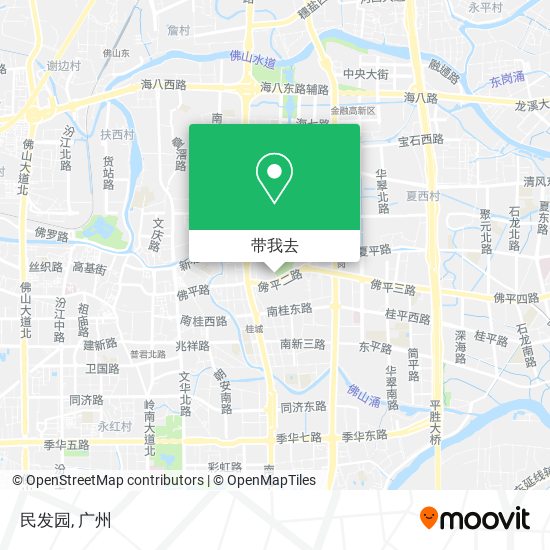 民发园地图