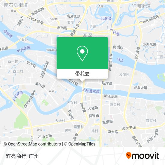辉亮商行地图