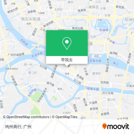鸿州商行地图