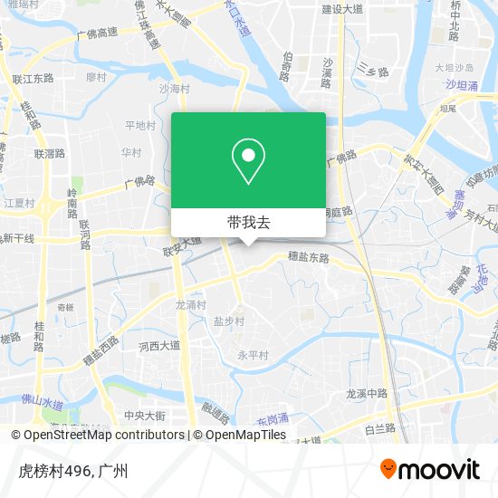 虎榜村496地图