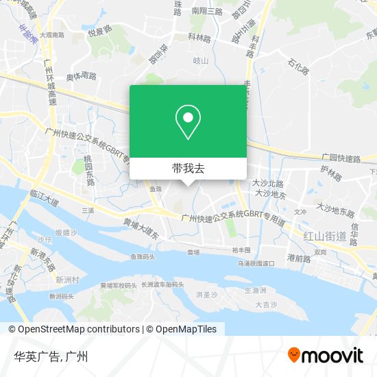 华英广告地图