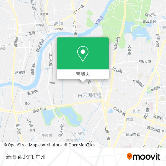 新海-西北门地图