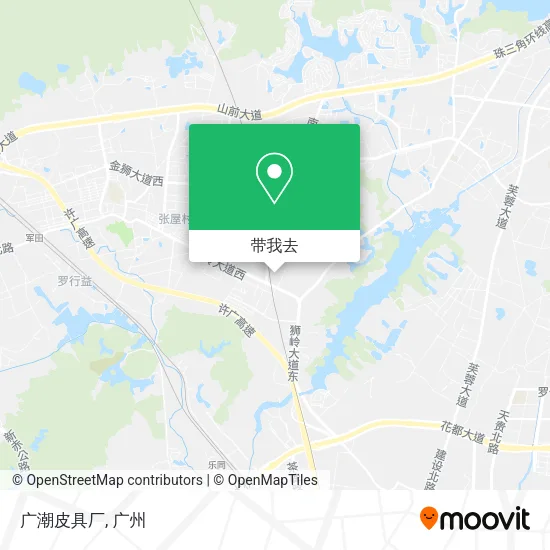广潮皮具厂地图