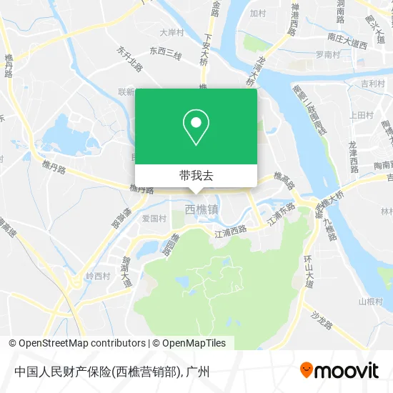 中国人民财产保险(西樵营销部)地图