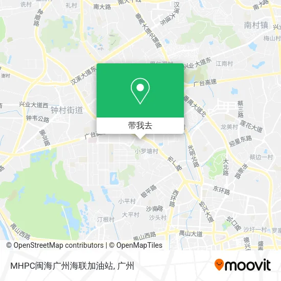 MHPC闽海广州海联加油站地图