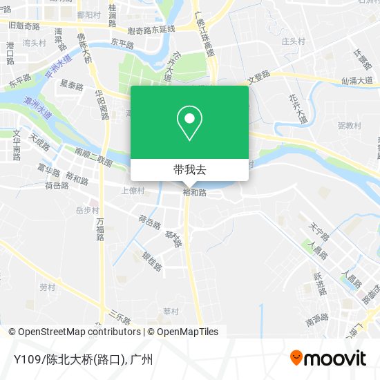 Y109/陈北大桥(路口)地图