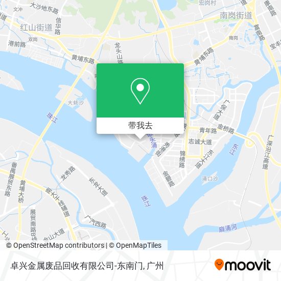 卓兴金属废品回收有限公司-东南门地图