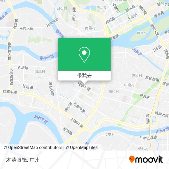 木清眼镜地图