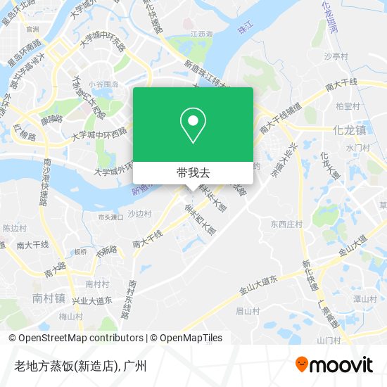 老地方蒸饭(新造店)地图