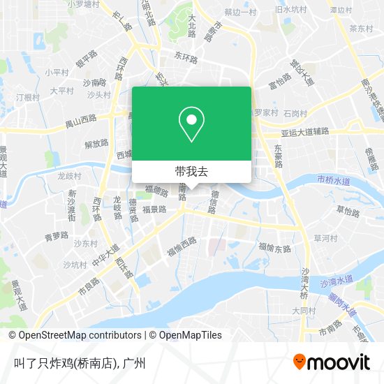 叫了只炸鸡(桥南店)地图