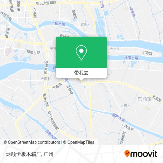 炳顺卡板木箱厂地图