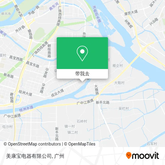 美康宝电器有限公司地图